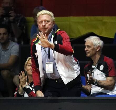 Tennis Fed Cup 2018 Deutschland - Tschechien Deutschland, Stuttgart, 21.04.2018, Tennis, Fed Cup 2018, Deutschland - Tschechien: Boris Becker.