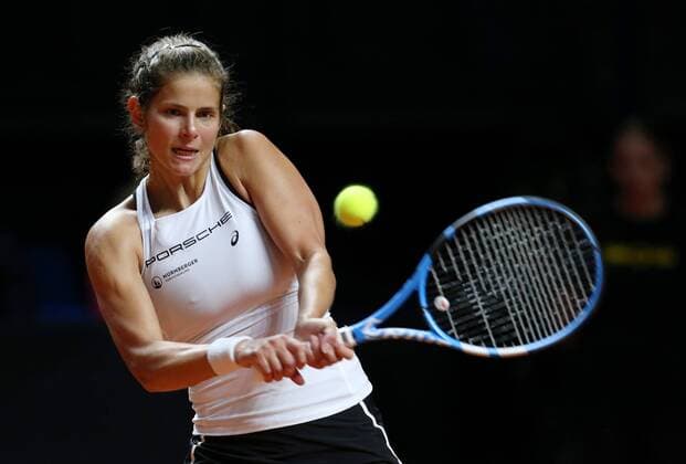 BAU 22.04.2018 Stuttgart Tennis Fed Cup GER vs. CZE, Julia Görges (GER)