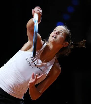 BAU 22.04.2018 Stuttgart Tennis Fed Cup GER vs. CZE, Julia Görges (GER)