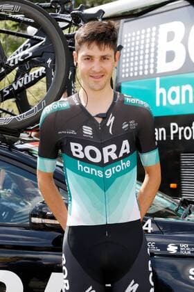 25.04.2018 Fribourg , SCHWEIZ , Radsport , 72. Tour de Romandie 2018 1.Etappe Fribourg - Delemont Emanuel Buchmann GER Team Bora Hansgrohe