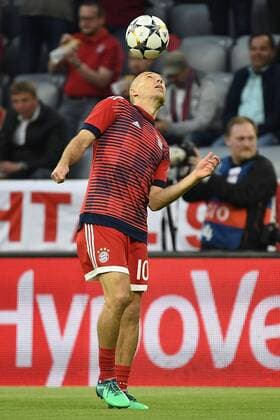 25.04.2018, xjhx, Fussball Champions League, FC Bayern Muenchen - Real Madrid, emspor, v.l. Arjen Robben (FCB - FC Bayern Muenchen) Muenchen
