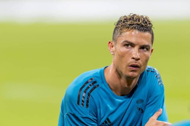 GER, UEFA CL, FC Bayern Muenchen (GER) vs Real Madrid (ESP) 25.04.2018, Allianz Arena, Muenchen, GER, UEFA CL, FC Bayern Muenchen (GER) vs Real Madrid (ESP), Halbfinale, im Bild Cristiano Ronaldo (Real 7)