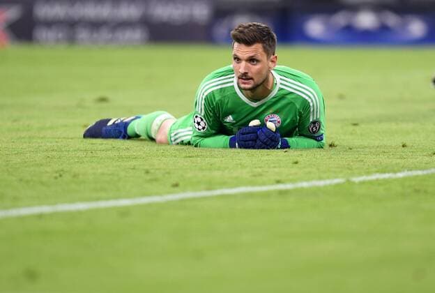 FUSSBALL CHAMPIONS LEAGUE SAISON 2017 2018 HALBFINALE HINSPIEL FC Bayern Muenchen - Real Madrid 25.04.2018 Torwart Sven Ulreich (FC Bayern Muenchen) Muenchen