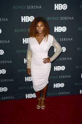 April 25, 2018 - New York, NY, USA - April 25, 2018 New York City..Serena Williams attending the premiere of HBO presents Being Serena Her Story, Her Words at Time Warner Center on April 25, 2018 in New York City. Being Serena Her Story, Her Words , 042518  - ZUMAny1_ 20180425_zaf_ny1_239 Copyright: xKristinxCallahanx