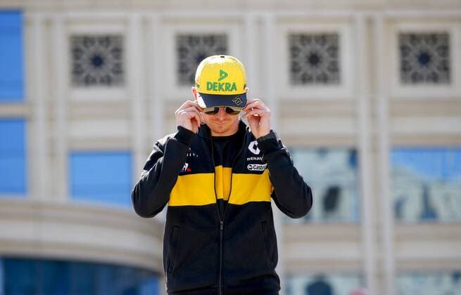 Motorsports: World Championship WM Weltmeisterschaft 2018; Grand Prix Azerbaijan, Grand Prix of Europe, Formula 1 2018 Azerbaijan Grand Prix, 27 Nico Hülkenberg (Renault F1 Team), Baku Azerbaijan