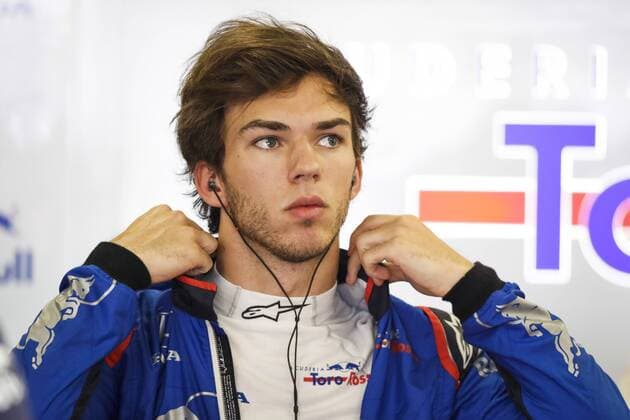 GASLY Pierre (fra), Scuderia Toro Rosso Honda STR13, portrait during the 2018 Formula One World Championship WM Weltmeisterschaft Grand Prix of Europe in Azerbaijan from April 26 to 29 in Baku - Photo Motorsports: World Championship; 2018; Grand Prix Azerbaijan, Grand Prix of Europe, Formula 1 2018 Azerbaijan Grand Prix, Baku Azerbaijan
