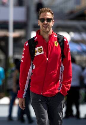 Sebastian Vettel, Scuderia Ferrari, formula 1 GP, Baku Aserbaidschan 27.04.2018 Photo:mspb Jerry Andre Sebastian Vettel, formula 1 GP, Aserbaidschan 2018