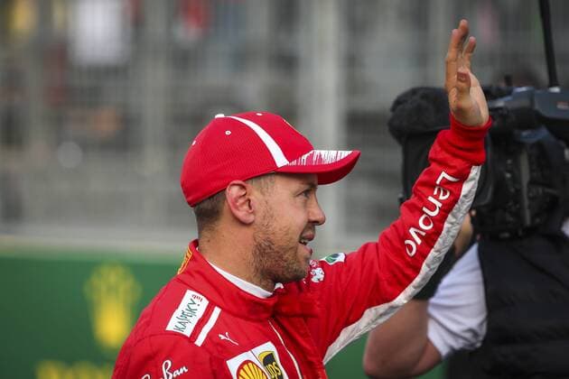 Motorsports: World Championship WM Weltmeisterschaft 2018; Grand Prix Azerbaijan, Grand Prix of Europe, Formula 1 2018 Azerbaijan Grand Prix, , 5 Sebastian Vettel (GER, Scuderia Ferrari) , 5 Sebastian Vettel (GER, Scuderia Ferrari) Baku Azerbaijan