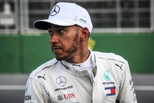 Motorsports: World Championship WM Weltmeisterschaft 2018; Grand Prix Azerbaijan, Grand Prix of Europe, Formula 1 2018 Azerbaijan Grand Prix, 44 Lewis Hamilton (GBR, Mercedes AMG Petronas F1 Team), Baku Azerbaijan