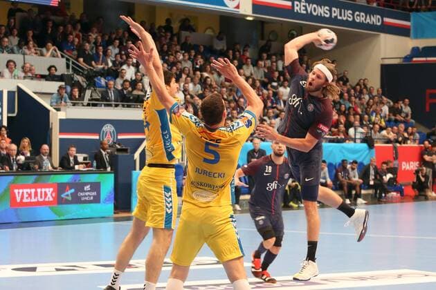 Bilder des Tages - SPORT Mikkel Hansen HANDBALL : PSG Vs KIELCE - Champions League - 28 04 2018 MichaelBaucher Panoramic 