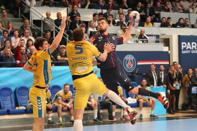 Nedim Remili HANDBALL : PSG Vs KIELCE - Champions League - 28 04 2018 MichaelBaucher Panoramic 