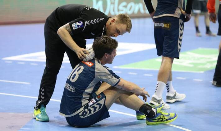 28.04.18, Handball - EHF CUP Quarter Final, Füchse Berlin - CRO RK Nexe Bild: Hans Lindberg Handball - EHF CUP Quarter Final - Füchse Berlin - CRO RK Nexe
