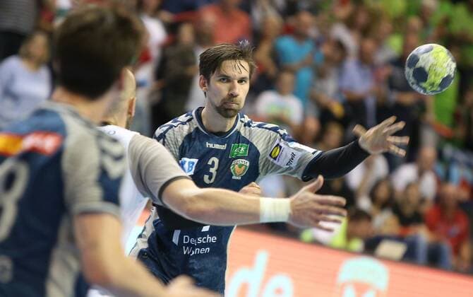 28.04.18, Handball - EHF CUP Quarter Final, Füchse Berlin - CRO RK Nexe Bild: Fabian Wiede Handball - EHF CUP Quarter Final - Füchse Berlin - CRO RK Nexe