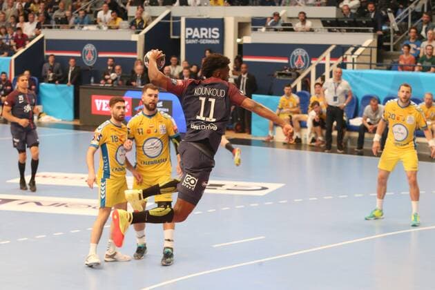 Benoit Kounkoud HANDBALL : PSG Vs KIELCE - Champions League - 28 04 2018 MichaelBaucher Panoramic 