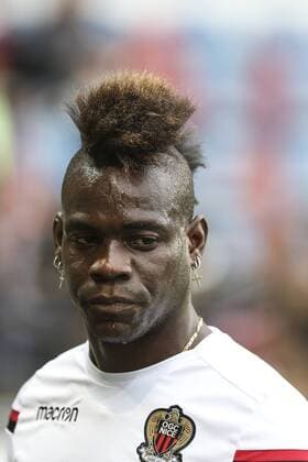 April 28, 2018 - Strasbourg, France - Mario Balotelli, Nice.during the French L1 football match between Strasbourg (RCSA) and Nice (OGC) on April 28, 2018 at the Meinau stadium in Strasbourg, eastern France. Strasbourg v OGC Nice - Ligue 1  - ZUMAn230 20180428_zaa_n230_1305 Copyright: xElyxandroxCegarrax