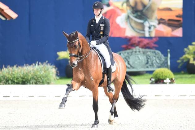 Dressur - Horses and Dreams 2018 - CDI4* GPS - Grand Prix Special (GPS) am 29.04.2018 auf dem Hof Kasselmann in Hagen a.T.W. Sönke Soenke Rothenberger (Deutschland) auf dem Pferd Cosmo 59.