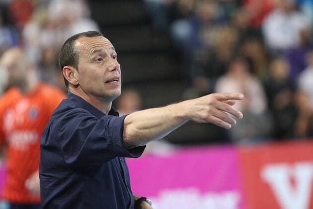 choc Montpellier vs Flensburg HANDBALL : Montpellier vs Flensburg - Ligue des Champions - 29 04 2018 RichardGosselin Panoramic 