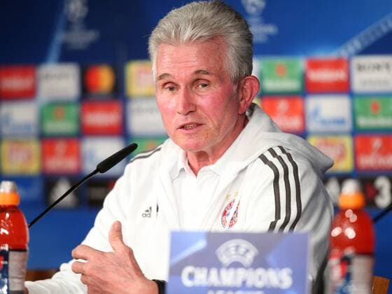 Trainer Jupp Heynckes (FC Bayern Muenchen), Pressekonferenz, Real Madrid CF vs FC Bayern Muenchen, Champions League, Halbfinale, Fussball, 30.04.2018, Pressekonferenz, Real Madrid CF vs FC Bayern Muenchen, Champions League, Halbfinale, Fussball, 30.04.2018 Madrid Copyright: xLanger Eibner-Pressefotox EP_HLR