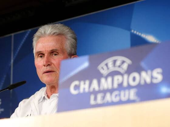 Trainer Jupp Heynckes (FC Bayern Muenchen), Pressekonferenz, Real Madrid CF vs FC Bayern Muenchen, Champions League, Halbfinale, Fussball, 30.04.2018, Pressekonferenz, Real Madrid CF vs FC Bayern Muenchen, Champions League, Halbfinale, Fussball, 30.04.2018 Madrid Copyright: xLanger Eibner-Pressefotox EP_HLR
