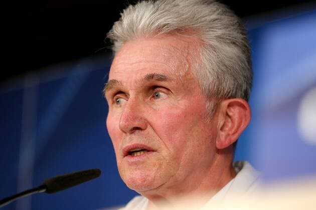 Trainer Jupp Heynckes (FC Bayern Muenchen), Pressekonferenz, Real Madrid CF vs FC Bayern Muenchen, Champions League, Halbfinale, Fussball, 30.04.2018, Pressekonferenz, Real Madrid CF vs FC Bayern Muenchen, Champions League, Halbfinale, Fussball, 30.04.2018 Madrid Copyright: xLanger Eibner-Pressefotox EP_HLR