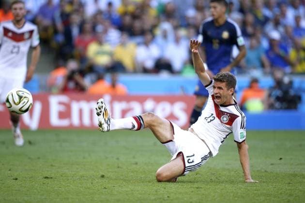 MUELLER Thomas Team Deutschland World Cup 2014 Brasil FIFA Fussball Weltmeisterschaften 2014 in Brasilien Finale Spiel Deutschland gegen Argentinien 1 : 0 am 13.Juli 2014 in Rio de Janeiro