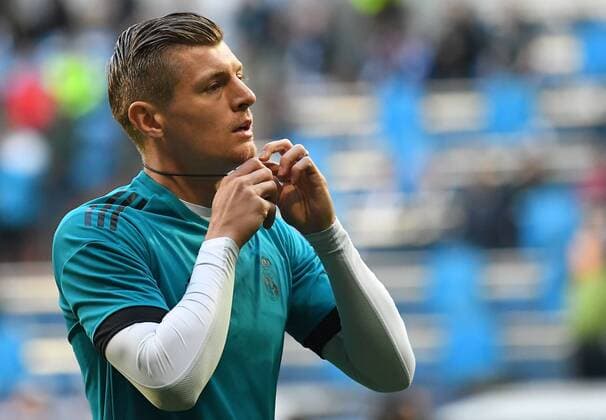 01.05.2018, xfux, Fussball Champions League, Halbfinale, Real Madrid - FC Bayern Muenchen, emspor, v.l. Toni Kroos (Real Madrid) Madrid
