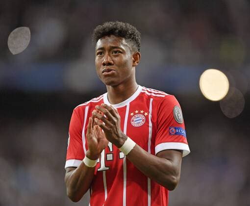 01.05.2018, Fussball UEFA Champions League 2017 2018, Halbfinale Rückspiel, Real Madrid - FC Bayern München, im Bernabeu-Stadion Madrid. David Alaba (FC Bayern München) weint nach dem Spiel bittere Tränen.