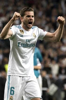 Nacho Fernandez beim UEFA Champions League Halbfinalspiel Real Madrid gegen FC Bayern München (2:2) im Estadio Santiago Bernabeu. Madrid, 01.05.2018