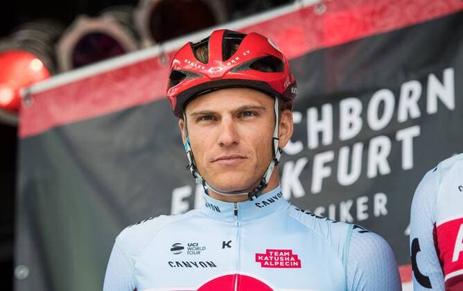 01.05.2018, xmhx, Radsport, Rund um den Finanzplatz Eschborn 2018, emspor , v.l. Marcel Kittel (Team Katusha Alpecin) Eschborn
