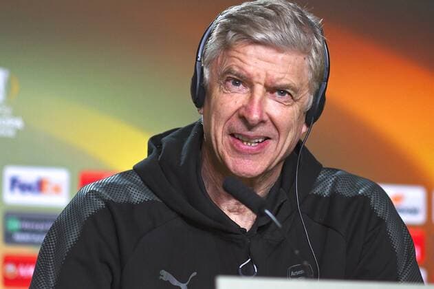 Bilder des Tages - SPORT Arsenal press conference PK Pressekonferenz Arsenal manager Arsene Wenger during the Arsenal Press Conference at the Wanda Metropolitano Stadium, Madrid Content Not Available For UK Newspapers Copyright: xKristianxKanex FIL-11736-0003