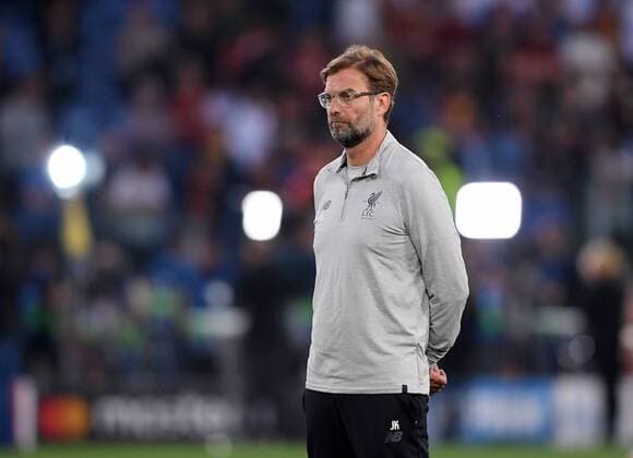 FUSSBALL CHAMPIONS LEAGUE SAISON 2017 2018 HALBFINALE RUECKSPIEL AS Rom - FC Liverpool 02.05.2018 Trainer Juergen Klopp (FC Liverpool) Rom