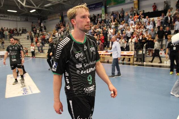 Enttaeuschung bei Jacob Nelson (VfL Eintracht Hildesheim 9), ASV Hamm-Westfalen vs VfL Eintracht Hildesheim, Handball, 2. Bundesliga, 02.05.2018, ASV Hamm-Westfalen vs VfL Eintracht Hildesheim, Handball, 2. Bundesliga, 02.05.2018 Hamm Copyright: xEIBNER JanxStrohdiekx EP_JSK