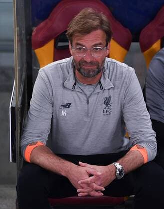 FUSSBALL CHAMPIONS LEAGUE SAISON 2017 2018 HALBFINALE RUECKSPIEL AS Rom - FC Liverpool 02.05.2018 Trainer Juergen Klopp (FC Liverpool) Rom