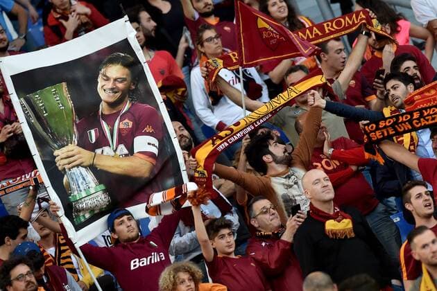 AS Roma supporters Roma 02-05-2018 Stadio Olimpico Football Calcio UEFA Champions League 2017 2018 AS Roma - Liverpool Semifinali di ritorno, Semi finals 2nd leg Foto Antonietta Baldassarre Insidefoto antoxbalda