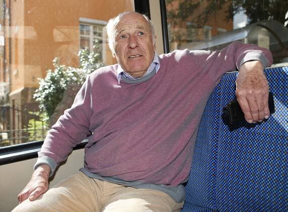 11.04.2018, Deutschland, Stuttgart, Helmut Digel ist ein ehemaliger deutscher Sportfunktionär, Sportwissenschaftler und Handballspieler. Er war von 1993 bis 2001 Präsident des Deutschen Leichtathletik-Verbandes. Interview in der Stuttgarter Zahnradbahn Zacke auf dem Weg vom Marienplatz nach Degerloch und zurück.