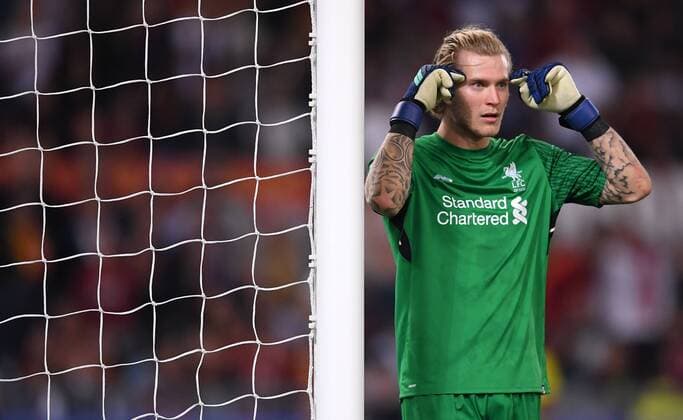 FUSSBALL CHAMPIONS LEAGUE SAISON 2017 2018 HALBFINALE RUECKSPIEL AS Rom - FC Liverpool 02.05.2018 Torwart Loris Karius (FC Liverpool) Rom