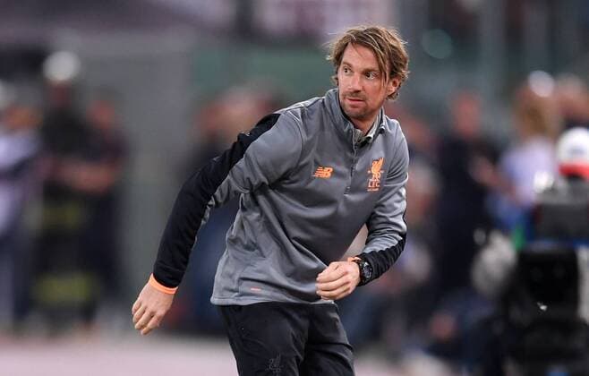FUSSBALL CHAMPIONS LEAGUE SAISON 2017 2018 HALBFINALE RUECKSPIEL AS Rom - FC Liverpool 02.05.2018 Fitnesstrainer Andreas Kornmayer (FC Liverpool) Rom