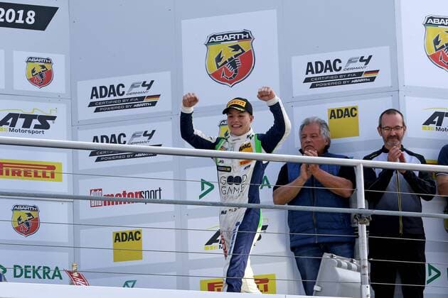 Lirim Zendeli (GER) (US Racing - CHRS) bei der Formel 4 Meisterschaft beim DTM-Lauf auf dem Hockenheimring. Copyright Thomas Pakusch