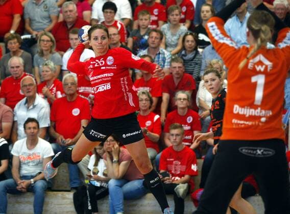 Bad Langensalza, 05.05.2018 Handball, 1. Bundesliga, Frauen, Saison 2017 18, Thüringer HC (THC) vs HSG Bad Wildung (HSG) Nina Schilk (THC)