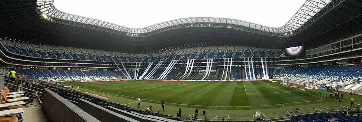 May 5, 2018 - MONTERREY, NL., SoccerFutbol-Monterrey.- Aspectos de las afueras del Estadio BBVA Bancomer, en donde se jugara la noche de este 5 de mayo 2018, el partido de vuelta de cuartos de final del futbol mexicano entre Rayados y Xolos. Foto: Agencia EL UNIVERSALMAR Latin News: May 5, 2018  - ZUMAu78_ 20180505_zaf_u78_617 Copyright: xElxUniversalx