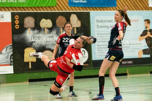 Lena Feiniler (Kurpfalz Baeren 09), SG H2Ku Herrenberg Kuties vs. Kurpfalz Baeren, Handball, 2.Bundesliga, Frauen, HBF, Saison 17 18, 05.05.2018, SG H2Ku Herrenberg Kuties vs. Kurpfalz Baeren, Handball, 2.Bundesliga, Frauen, HBF, Saison 17 18, 05.05.2018 Herrenberg Copyright: xEibner-Pressefoto WolfgangxFrankx SGH