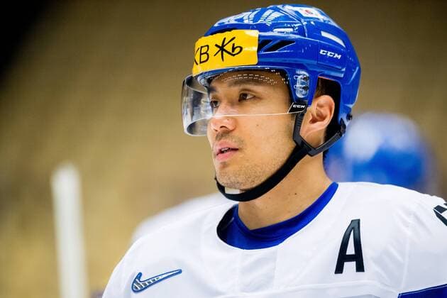 180506 Minho Cho of South Korea ahead of the IIHF Ice hockey Eishockey World Championship WM Weltmeisterschaft match between South Korea and Canada on May 6, 2018 in Herning. Photo: Vegard Wivestad Gr¿tt BILDBYRN kod VG 170154 Copyright: VEGARDxWIVESTADxGR¯TT BB180506BB124