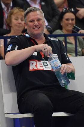HBL, DHB-Pokal, Finale, Rhein-Neckar Loewen vs TSV Hannover-Burgdorf 05.05.18, Barcelycard Arena, Hamburg, HBL, DHB-Pokal, Finale, Rhein-Neckar Loewen vs TSV Hannover-Burgdorf im Bild Trainer Nikolaj Jacobsen (Loewen)