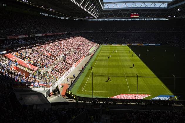 Düsseldorf, 06.05.2018 Ausverkaufte Arena Fortuna Düsseldorf - Holstein Kiel