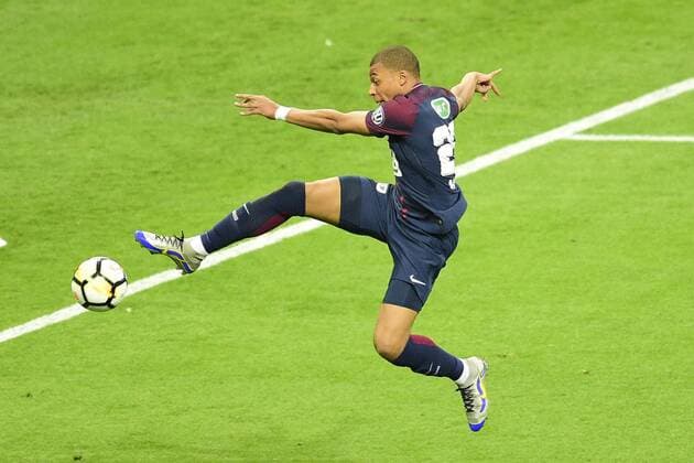 Kylian Mbappe (PSG) FOOTBALL : Les herbiers vs PSG - Finale de la Coupe de France - St Denis - 08 05 2018 JBAutissier Panoramic 
