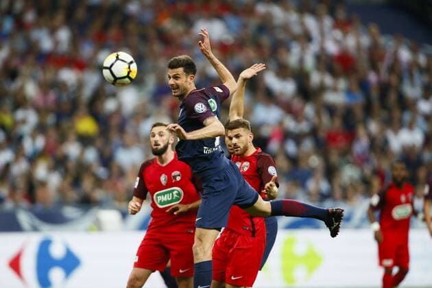 MOTTA Thiago (PSG) FOOTBALL : Les Herbiers vs Paris Saint Germain - Finale Coupe de France - 08 05 2018 GwendolineLeGoff Panoramic 