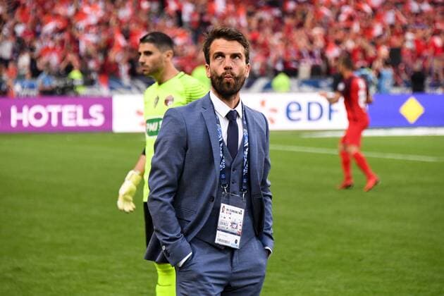 STEPHANE MASALA (ENTRAINEUR LES HERBIERS) FOOTBALL : Les Herbiers vs Paris SG - Coupe de France - Finale - 08 05 2018 AnthonyBIBARD FEP Panoramic 