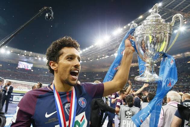 Bilder des Tages - SPORT MARQUINHOS (PSG) FOOTBALL : Les Herbiers vs Paris Saint Germain - Finale Coupe de France - 08 05 2018 GwendolineLeGoff Panoramic 
