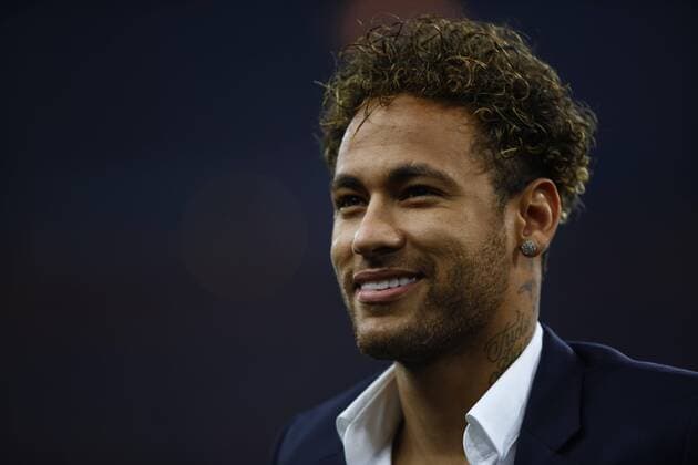 May 8, 2018 - Paris, France - Neymar Jr during French Cup final (Coupe de France) between Les Herbiers VF and Paris Saint-Germain (PSG) at Stade de France on May 8, 2018 in Saint-Denis near Paris, France. Les Herbiers VF v Paris Saint-Germain - Coupe de France Final  - ZUMAn230 20180508_zaa_n230_1023 Copyright: xMehdixTaamallahx
