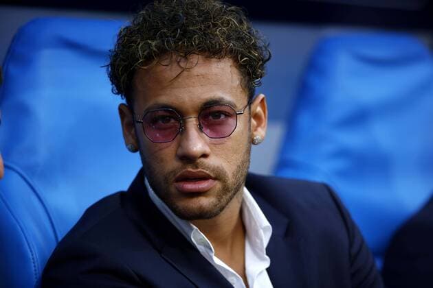 May 8, 2018 - Paris, France - Neymar Jr during French Cup final (Coupe de France) between Les Herbiers VF and Paris Saint-Germain (PSG) at Stade de France on May 8, 2018 in Saint-Denis near Paris, France. Les Herbiers VF v Paris Saint-Germain - Coupe de France Final  - ZUMAn230 20180508_zaa_n230_1077 Copyright: xMehdixTaamallahx